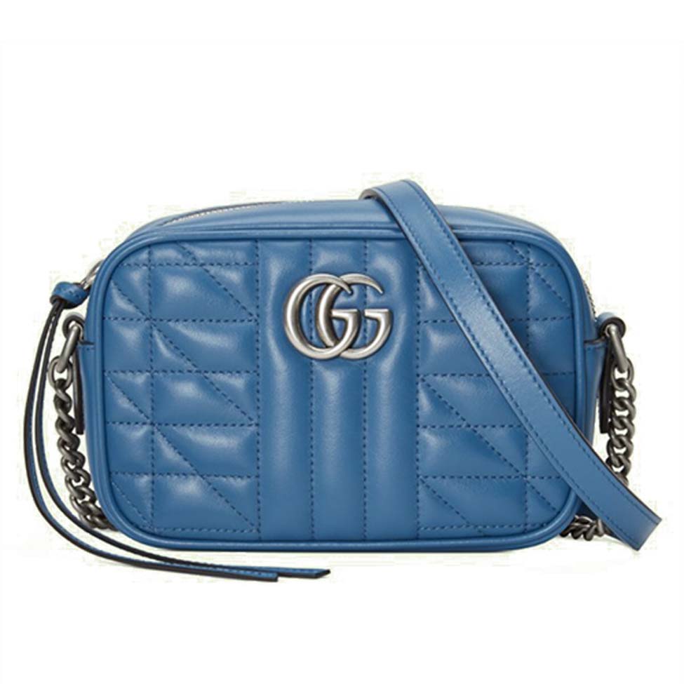 G*u*i gg marmont mini shoulder bag 634936  (18*12*6cm)